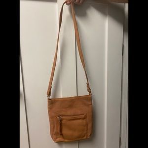 Like new suede Stone Mountain crossbody